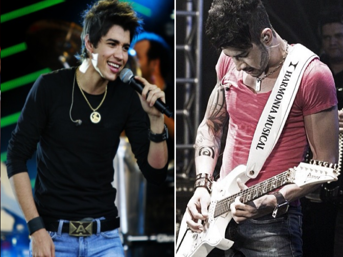 Gusttavo Lima antes depois